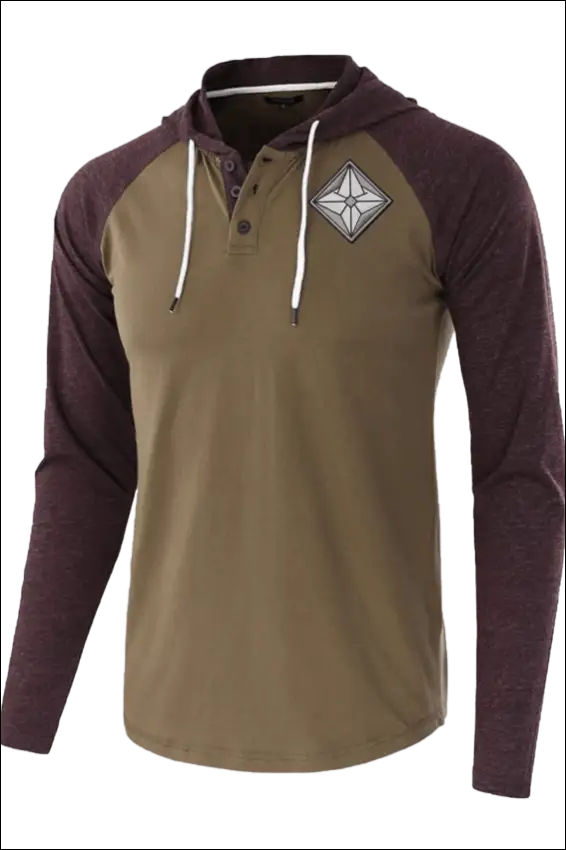 Hoodie e7.0 | Proteck’d Apparel - Small / Silver / Brown -