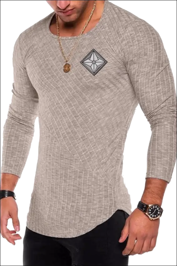 Shirt e30.0 | Proteck’d Apparel - Small / Silver / Tan -