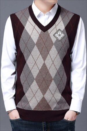 Sweater Elite 119 | Proteck’d - Small / Silver / Burgundy -