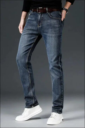 Straight Cut Jeans e7.1 | Emf - 30 Waist / Hidden / Blue
